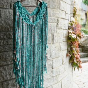 Handmade Macrame Poncho